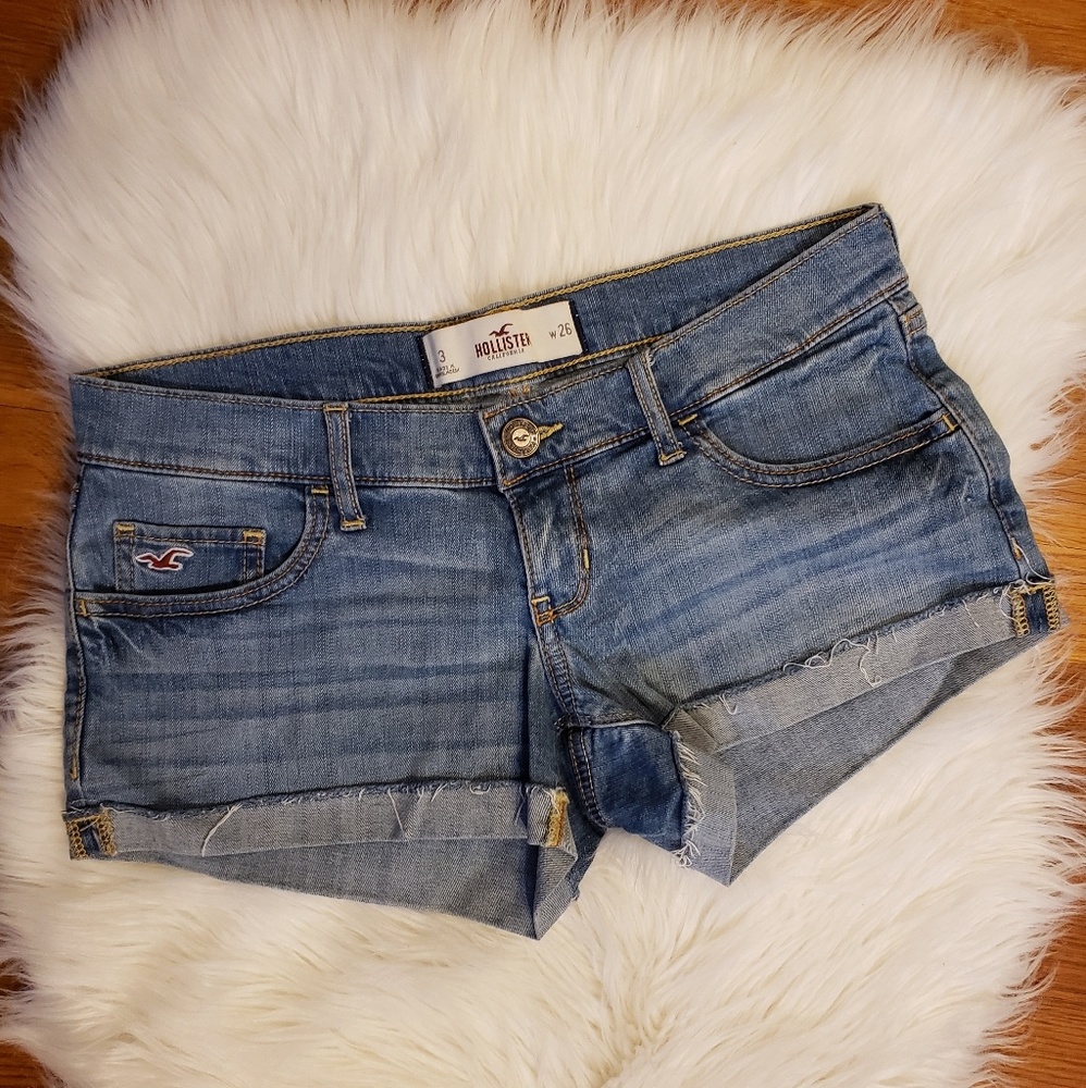 Hollister denim shorts